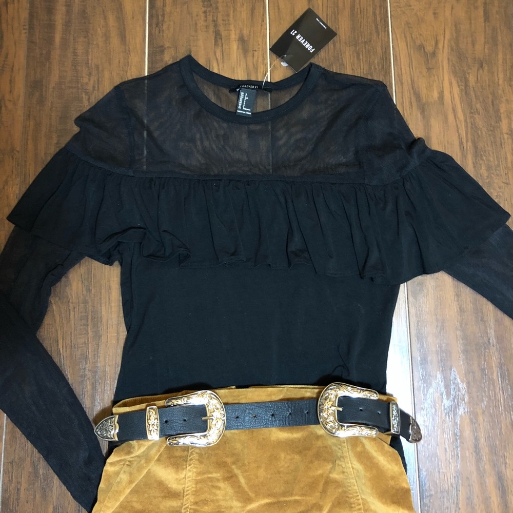 Mesh blouse